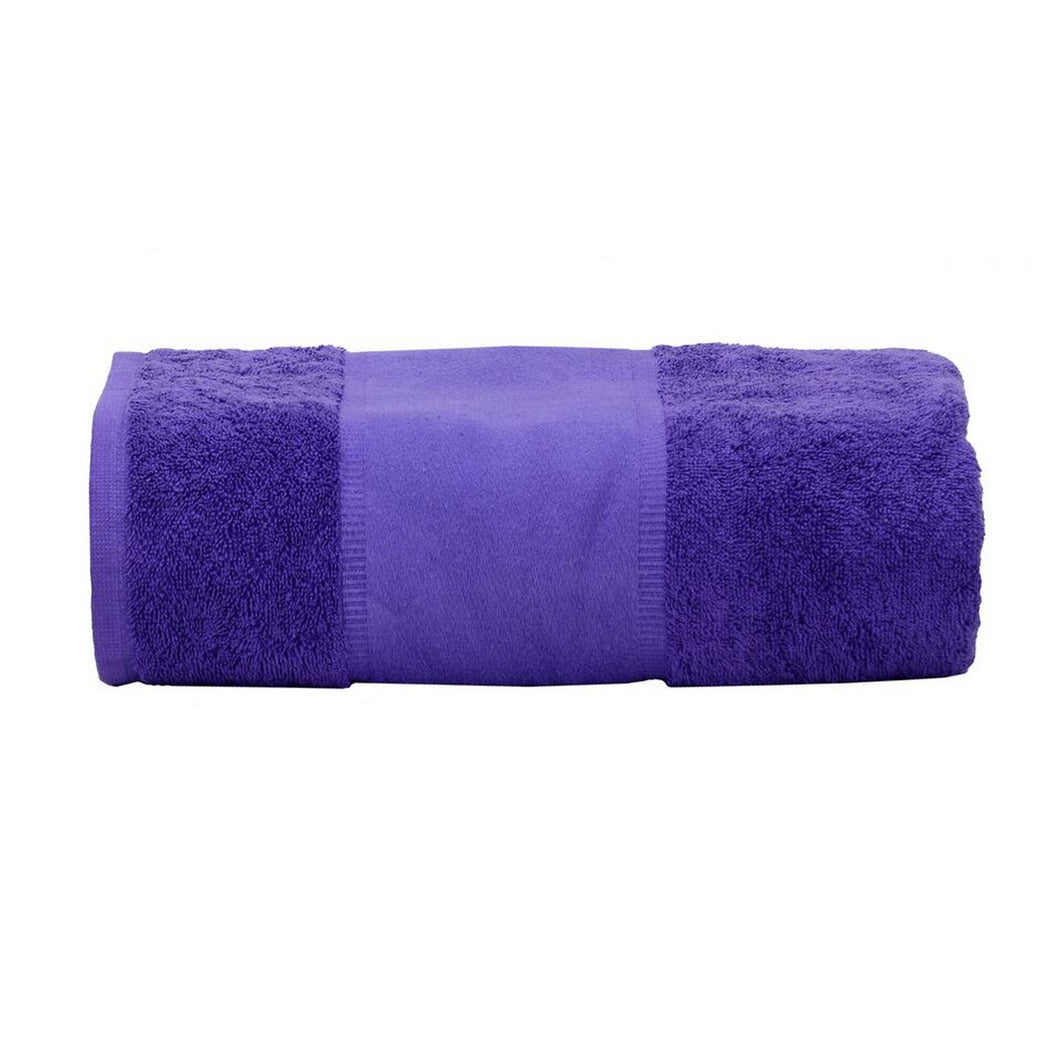 A&R Towels Print-Me Big Towel (Purple) (One Size)