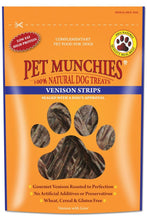 Load image into Gallery viewer, Pet Munchies Venison Strips (May Vary) (2.5oz)