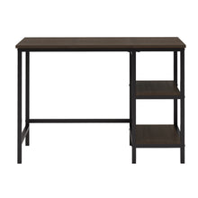 Load image into Gallery viewer, Rectangular Metal Frame Writing Desk And Chair - Black