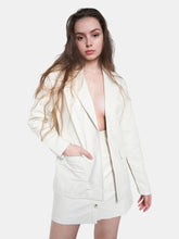 Load image into Gallery viewer, Champagne Stories Blazer - Cream