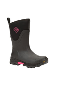 Womens/Ladies Arctic Ice Mid Boot - Black/Pink