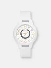 Load image into Gallery viewer, Puma Women&#39;s Reset P1011 White Silicone Quartz Fashion Watch