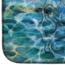 Load image into Gallery viewer, 14 in x 21 in Octopus Under water Dish Drying Mat