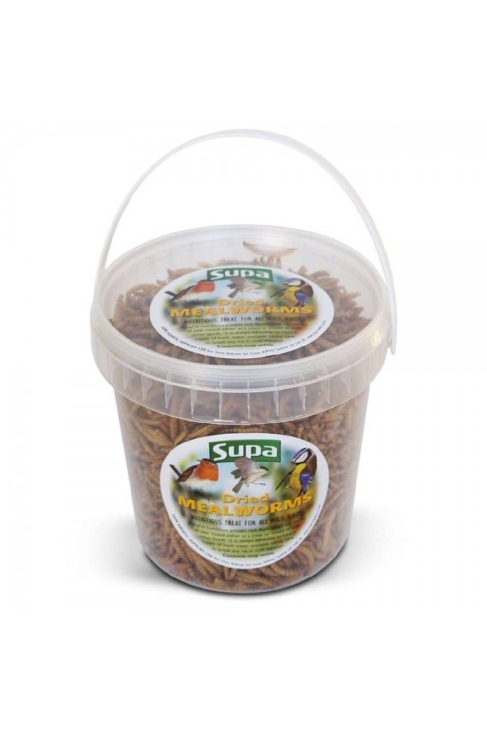 Supa Dried Mealworms (May Vary) (1.3 gallons)