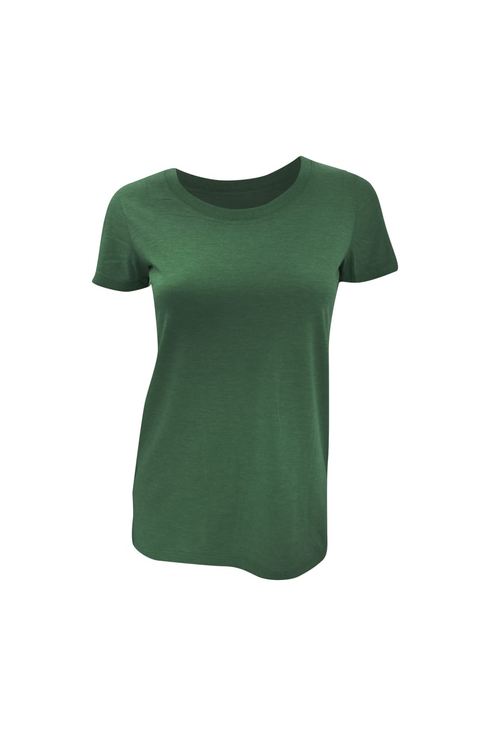 Bella Ladies/Womens Triblend Crew Neck T-Shirt (Emerald Triblend)