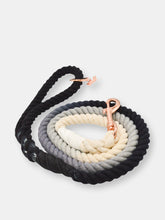 Load image into Gallery viewer, Rope Leash - Ombre Black