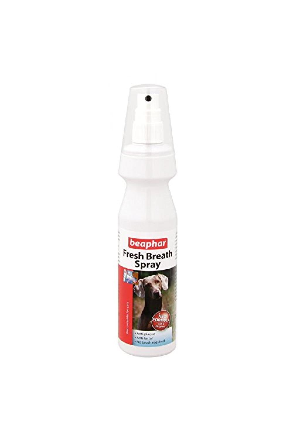 Beaphar Fresh Breath Spray Liquid For Dogs And Cats (May Vary) (5.1 fl oz)