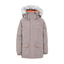 Load image into Gallery viewer, Trespass Childrens Boys Holsey Waterproof Parka Jacket (Pecan)