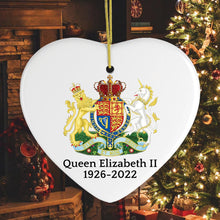 Load image into Gallery viewer, Queen Elizabeth II Honorary Christmas Ornament