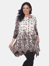 Load image into Gallery viewer, Plus Size Sapphira Tunic Top