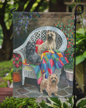 Load image into Gallery viewer, Cairn Terrier Trio Garden Flag 2-Sided 2-Ply