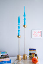 Load image into Gallery viewer, Taper Candle Set (blue)