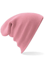 Load image into Gallery viewer, Beechfield® Soft Feel Knitted Winter Hat (Dusky Pink)