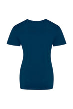 Load image into Gallery viewer, AWDis Just Ts Womens/Ladies The 100 Girlie T-Shirt (Ink Blue)