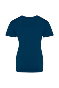 AWDis Just Ts Womens/Ladies The 100 Girlie T-Shirt (Ink Blue)