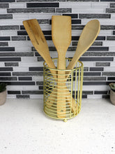 Load image into Gallery viewer, Halo Steel Cutlery Holder with Mesh Bottom and Non-Skid Feet