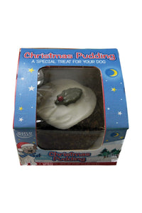 Dog Christmas Pudding (Brown/White) (One Size)