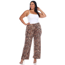 Load image into Gallery viewer, Plus Size Printed Palazzo Pants