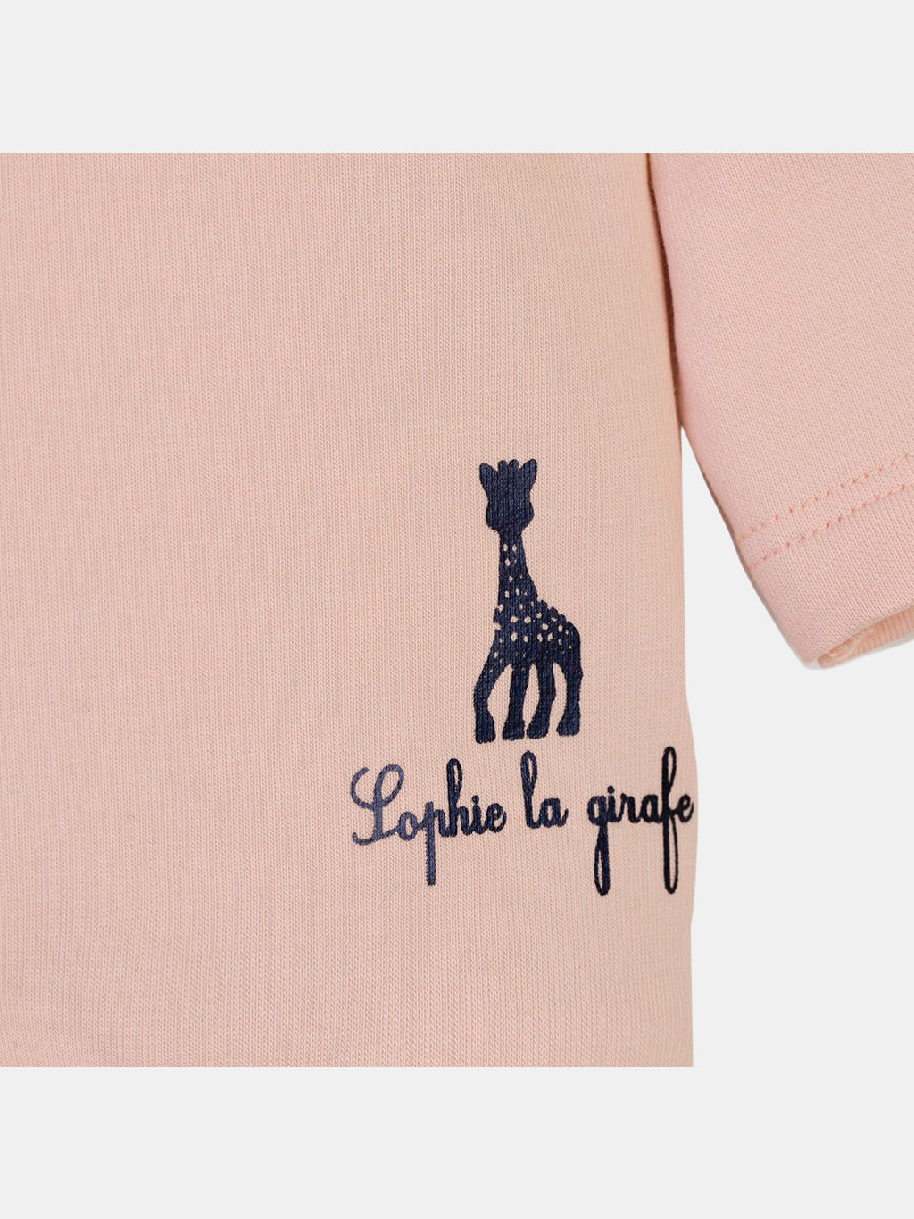 Pink Giraffe Print T-shirt