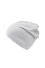 Load image into Gallery viewer, Flash Jersey Slouch Beanie - White