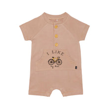 Load image into Gallery viewer, Organic Cotton Pocket Romper