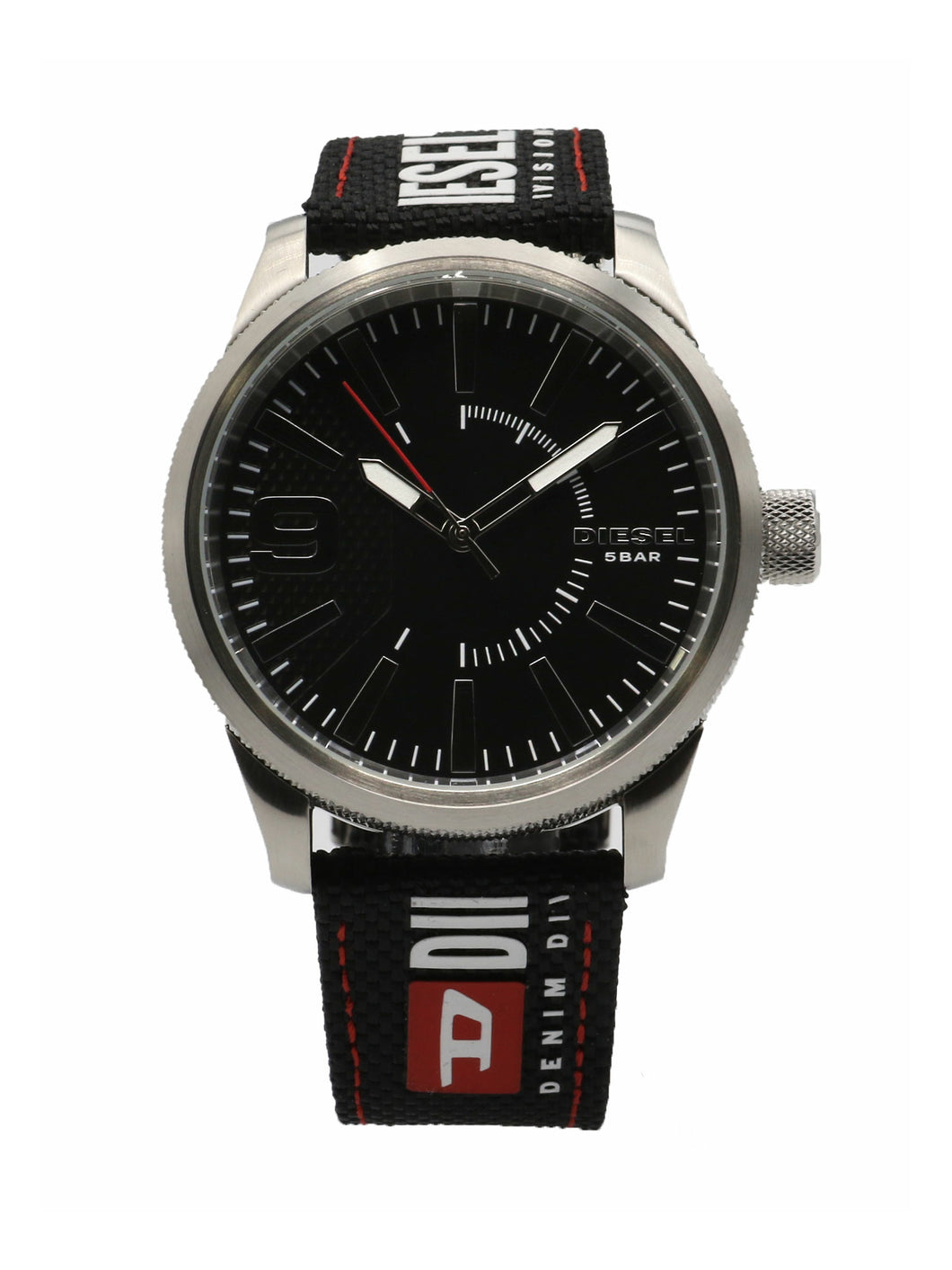Mens Rasp DZ1906 Black Nylon Quartz Fashion Watch