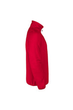 Load image into Gallery viewer, Printer RED Mens Railwalk Half Zip Fleece Top (Red)