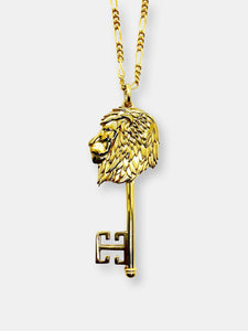 Lion Key Necklace