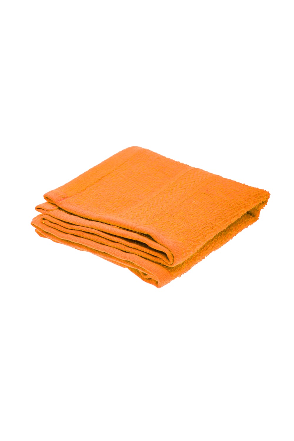 Jassz Plain Guest Hand Towel (350 GSM) (Pack of 2) (Bright Orange) (One Size)