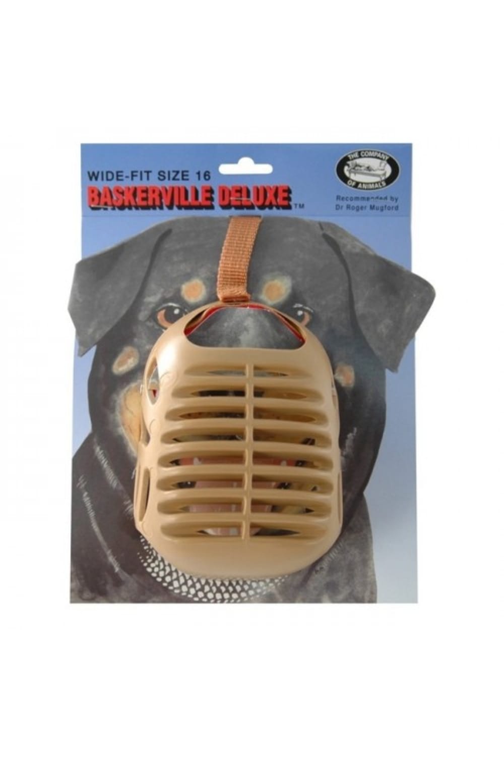 Company Of Animals Baskerville Dog Muzzle (May Vary) (Size 7 - 3.5 x 13in)
