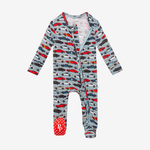 Miles Footie Zippered One Piece