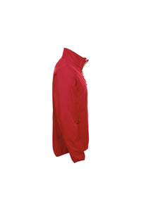Mens Basic Soft Shell Jacket - Red