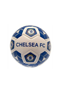 Crest Soccer Ball - Blue/White