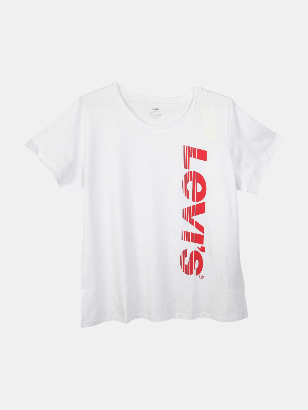 Levis Women's Red / White Levi's Logo Tee Graphic T-Shirt