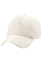 Load image into Gallery viewer, Unisex Plain Original 5 Panel Baseball Cap Pack Of 2 - Natural