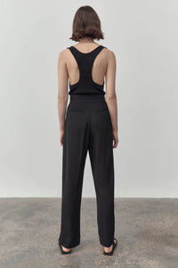 High Waist Pleated Pants