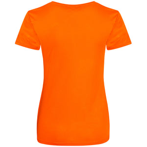 AWDis Just Cool Womens/Ladies Girlie Smooth T-Shirt (Orange Crush)