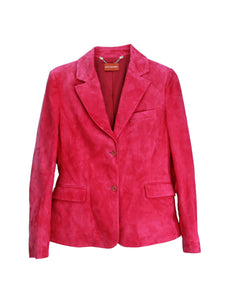 Altuzarra Women's Mulberry Two-Button Suede Jacket Sport Coats & Blazer - 6