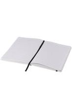 Load image into Gallery viewer, Bullet A5 Spectrum Notebook With Elastic Strap (White/Solid Black) (One Size)