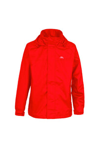 Trespass Mens Nabro Hooded Full Zip Waterproof Coat/Jacket (Red)