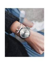 Load image into Gallery viewer, The Cuff - Silver + Carrara