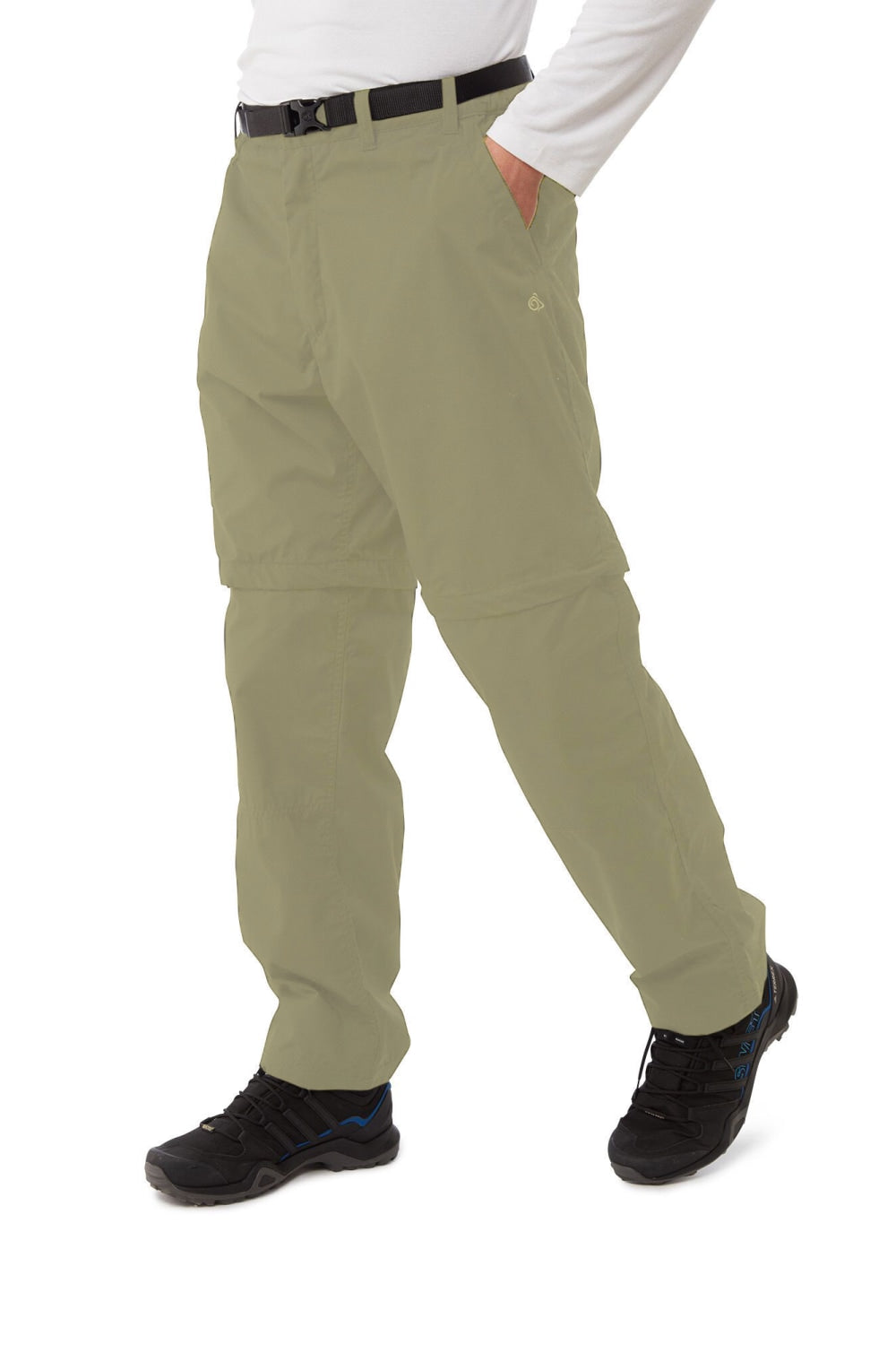 Mens Expert Kiwi Tailored Cargo Pants - Pebble Brown