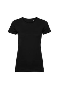 Russell Womens/Ladies Authentic Pure Organic Tee (Black)