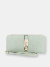Load image into Gallery viewer, Guess Women&#39;s Peony Classic Wallets Lrg Zip Arnd