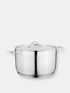 BergHOFF 9.5" Stainless Steel Covered Casserole 6.4QT