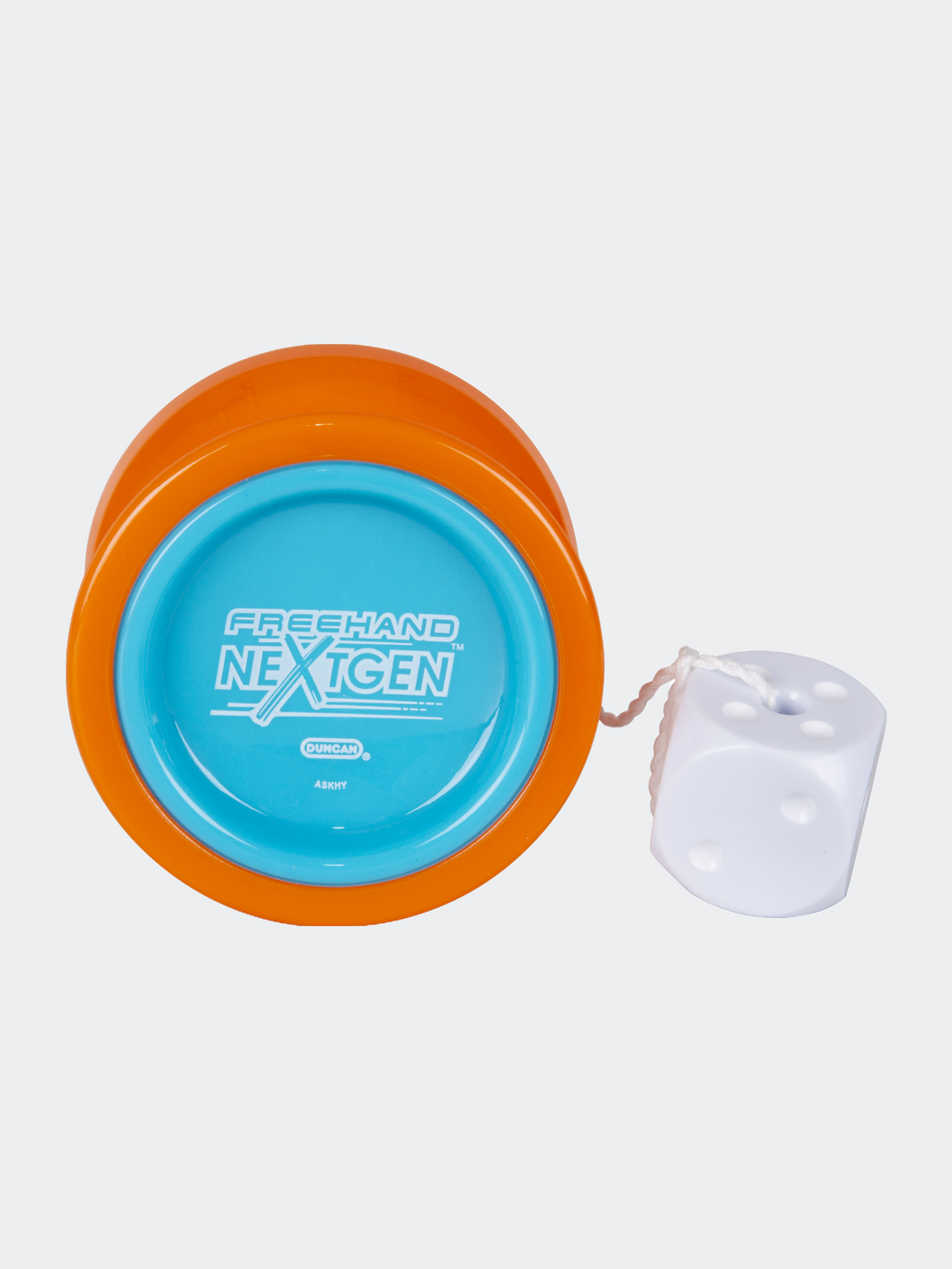 Freehand Nextgen Yo-Yo, Unresponsive Pro Level Yo-Yo, Concave Bearing - Orange/Blue
