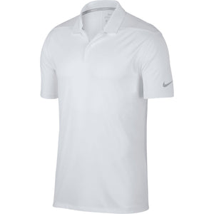 Nike Mens Victory Polo Solid Shirt (White/Cool Gray)