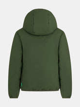 Load image into Gallery viewer, Unisex Noah Faux Fur Lined Waterproof Hooded Jacket - Pine Green