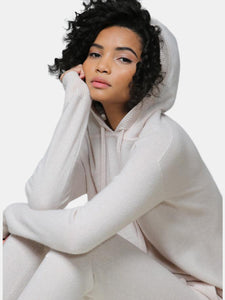 Cashmere High Low Hoodie