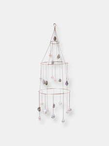 Ethereal Mixed Healing Crystal Chandelier